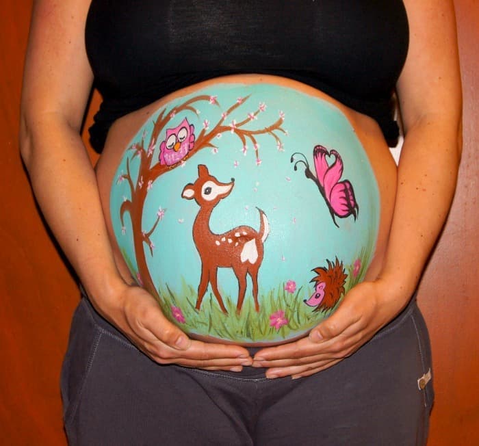 pregnancy-belly-paintings